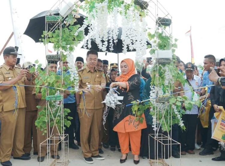Afrizal Sintong Resmikan Jembatan Air Hitam Pujud