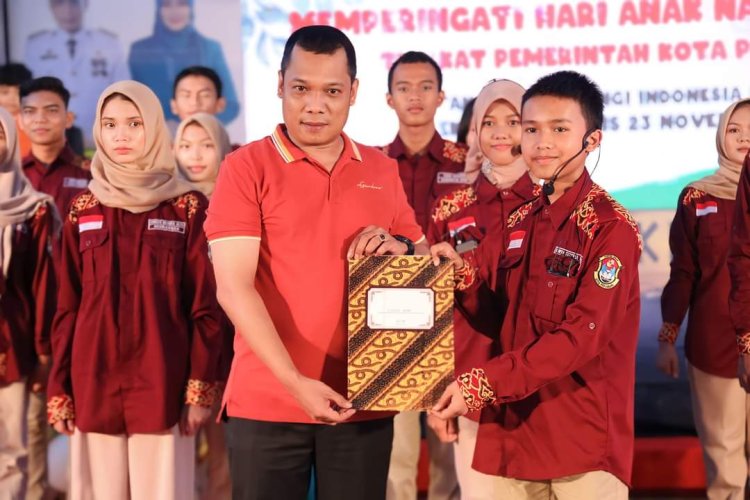 Peringatan Hari Anak Nasional, Pj Walikota Pekanbaru Berharap Peningkatan Dari KLA Nindya ke KLA Utama