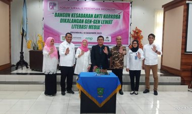 FJPI Riau Beri Kesadaran Anti Narkoba di Kalangan Generasi Z Lewat Literasi Media