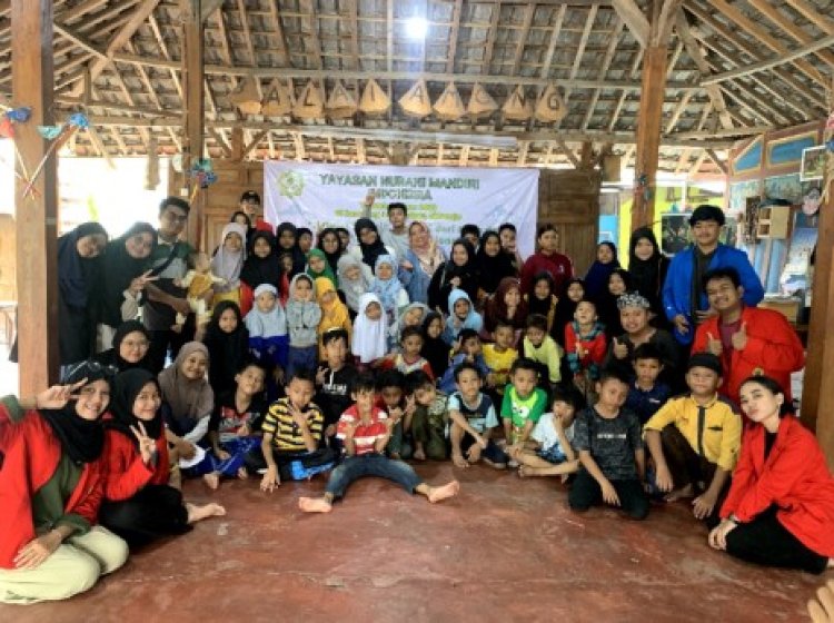 Kampanye Mengurangi Kecanduan Gadget Pada Anak melalui Kampung Lali Gadget di Wonoayu, Sidoarjo