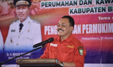 Tingkatkan Pemahaman Anggota Pokja PKP, Disperkimnah Bengkalis Gelar Rakor Pokja Pengembangan PKP