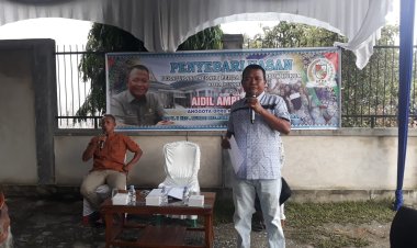 Anggota DPRD Kota Pekanbaru Aidil Amri Sosialisasikan Perda Penyelenggaraan Administrasi Kependudukan di Dapil II