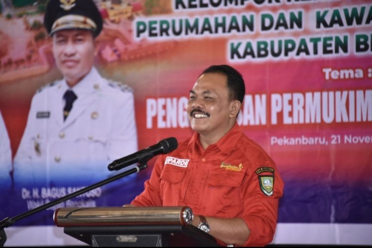 Tingkatkan Pemahaman Anggota Pokja PKP, Disperkimnah Bengkalis Gelar Rakor Pokja Pengembangan PKP
