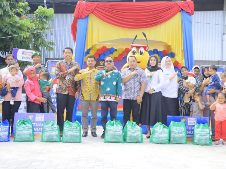 Bagikan Paket Nutrisi, Pemkab Kampar Terus Berupaya Turunkan Angka Stunting