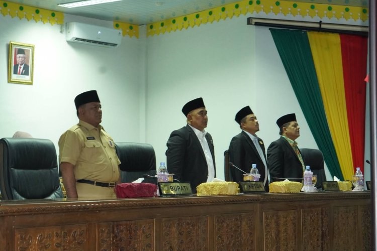 Ketua DPRD Kampar Pimpin Rapat Paripurna Penutupan Masa Sidang I Tahun 2024, Anggota Dewan Sampaikan Hasil Reses