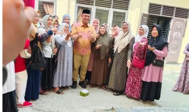 Ketua DPRD Kampar Reses di Sungai Pinang, Janji Perjuangkan Peningkatan Infrastruktur Jalan