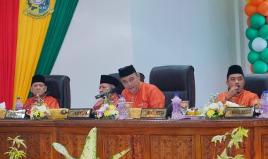 Rapat Paripurna Istimewa Hari Jadi Kabupaten Kampar ke-74, Semua Elemen Diajak Kompak Untuk Kampar Lebih Maju