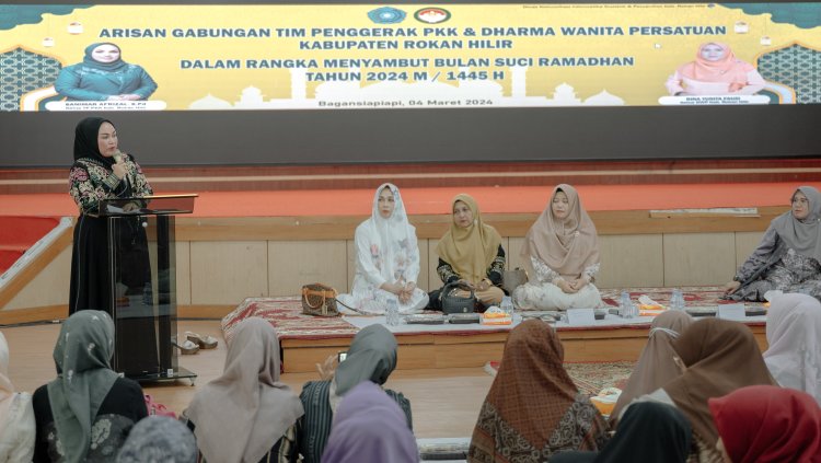 Sambut Ramadan, TP PKK dan DWP Rohil Gelar Silaturahmi