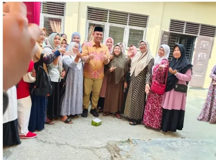 Ketua DPRD Kampar Reses di Sungai Pinang, Janji Perjuangkan Peningkatan Infrastruktur Jalan