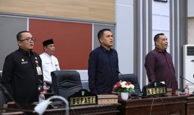 Hasil Reses  Masa Sidang II Tahun 2024 DPRD Rohul Diparipurnakan