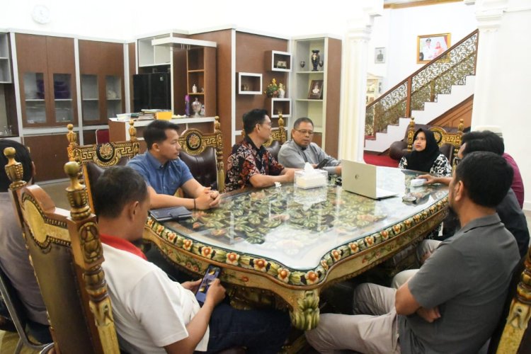 Bupati Bengkalis Menyambut Rencana Pembangunan Command Center