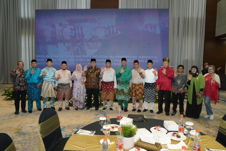Pimpinan dan Anggota DPRD Bengkalis Hadiri Halal Bihalal IKMKB, Ajak Berkongtribusi Bangun Negeri
