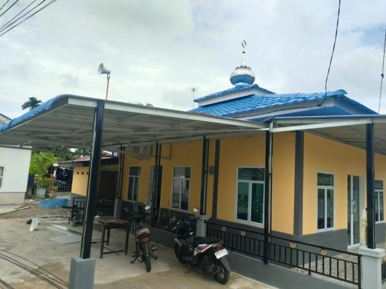 Musala Al Hidayah Diperbaiki Disperkimnah Bengkalis, Pengurus Berterimakasih Kepada Bupati Kasmarni
