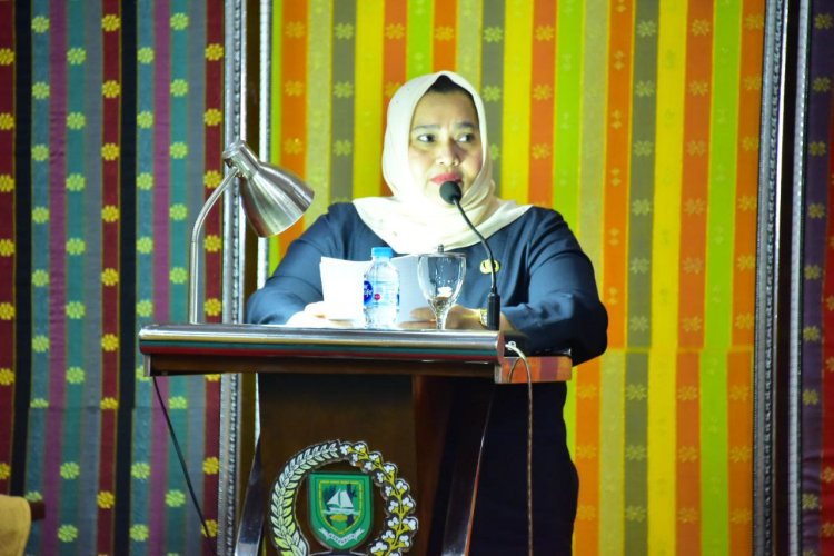 Berhasil Percepat Progress Kerja 2023, Disperkimnah Bengkalis Dapat Pujian Bupati di Hadapan Legislatif