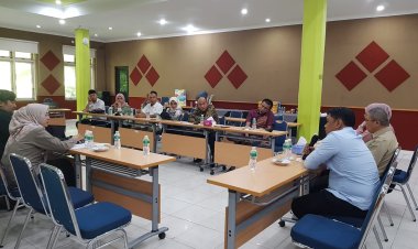 Bapemperda DPRD Inhil dan LPPM UNRI Jajaki Kerjasama Penyusunan Nas Akademik dan Rancang Penyusunan Perda