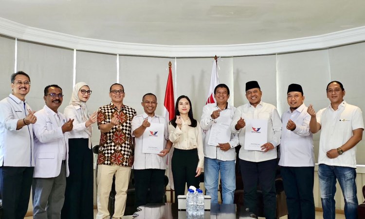 Perindo Labuhkan Dukungan ke Pasangan Kasmarni dan Bagus Santoso Maju Pilkada Bengkalis