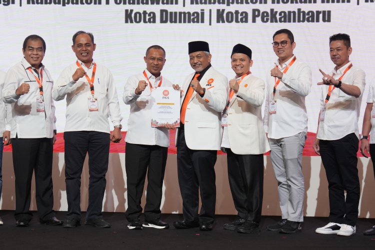 PKS Resmi Dukung Pasangan Kasmarni dan Bagus Santoso ke Pilkada Bengkalis