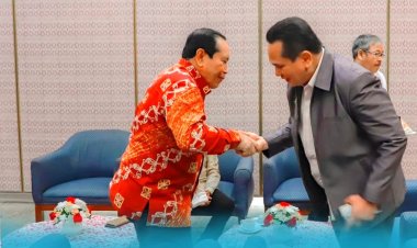 Bupati H Sukiman Hadiri Launching APKASI Otonomi Expo 2025, Jelaskan Proyek Inovatif Pemkab Rohul