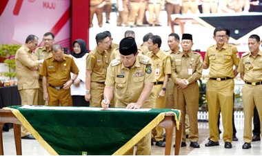 Bupati Rohul Ikuti Rembug Percepatan Penurunan Stunting, Kasus di Rohul Turun 6,1 Persen