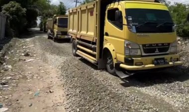Dinas PUPR Pekanbaru Minta Overlay Jalan Bangau Sakti Tuntas Akhir November Ini