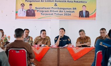 Dinas PUPR Pekanbaru Sosialisasikan Ranperwako Pengelolaan Limbah Domestik dan Program SR Air Limbah