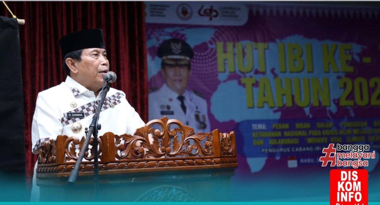 Hadiri Seminar Peringatan HUT IBI ke-73, Bupati Rohul Singgung Perubahan Iklim