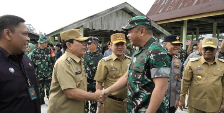 Penutupan TMMD, Bupati Rohul Ajak Masyarakat Tanamkan Jiwa Gotong Royong