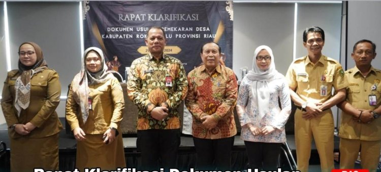 Menunggu Kode, 20 Desa Persiapan di Rohul Segera Jadi Desa Defenitif