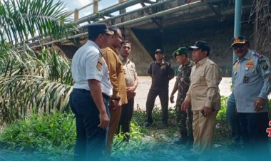 Jembatan Sungai Rokan Ujung Batu Yang Nyaris Ambruk, Bupati Rohul Minta Bantu Pemprov Perbaiki