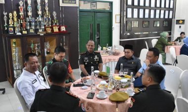 Upacara Sertijab Komandan Arhanud 13/PBY Dihadiri Pimpinan DPRD Kota Pekanbaru Muhammad Isa Lahamid