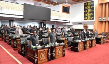 DPRD Kota Pekanbaru Umumkan Susunan Fraksi Masa Jabatan 2024-2029