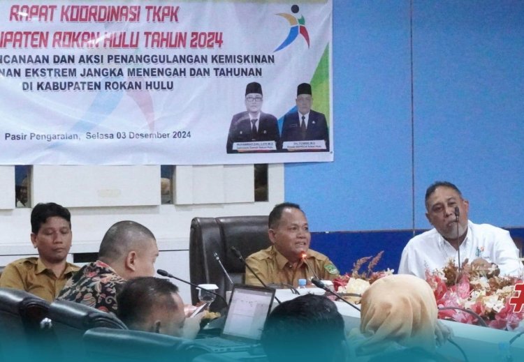Pemkab Rohul Komitmen Turunkan Angka Kemiskinan
