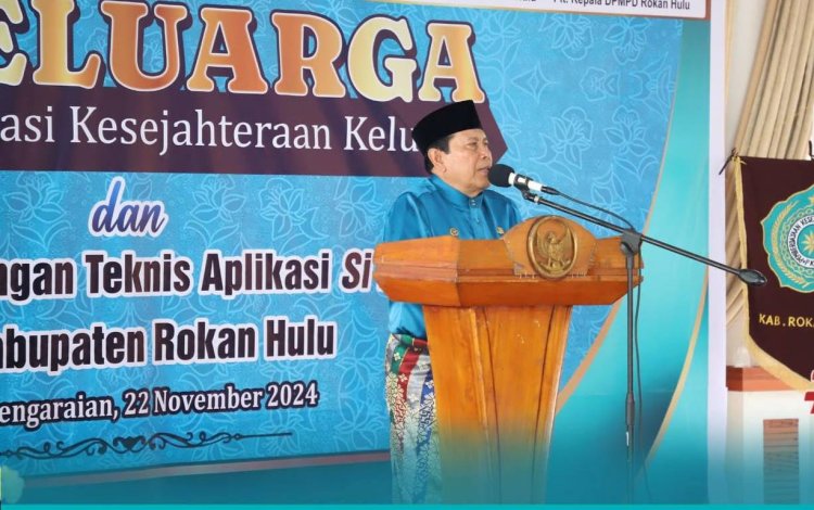 Bupati Rokan Hulu Luncurkan SIM PKK 2024, Permudah Kelolah Kegiatan