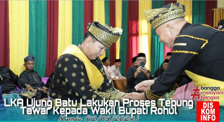 Maju di Pilkada Rohul, Wakil Bupati Indra Gunawan Ditepungtawari LKA Ujung Batu