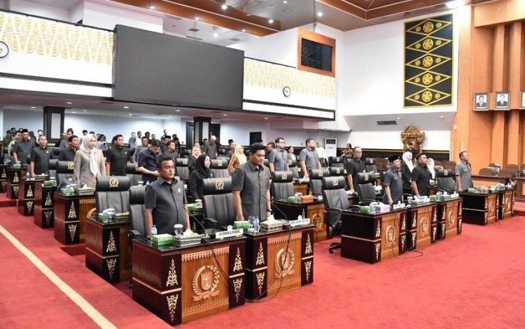 DPRD Kota Pekanbaru Umumkan Susunan Fraksi Masa Jabatan 2024-2029