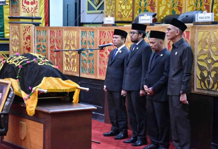 Paripurna Penghormatan Wafatnya Heri Setiawan, Ketua DPRD Kota Pekanbaru Sabarudi: Beliau Tokoh yang Baik dan Ramah
