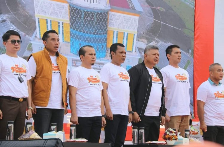 Ketua DPRD Pekanbaru dan Pj Walikota Hadiri Konser Sua Pemuda di RTH Tunjuk Ajar Integritas
