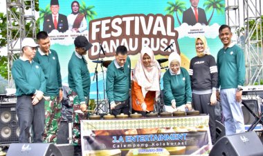 Festival Danau Rusa di XIII Koto Kampar Dibuka, Perkenalkan ke Manca Negara  
