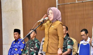 Pj Sekda Kampar Jadi Pembina Apel Hari Ibu ke-96