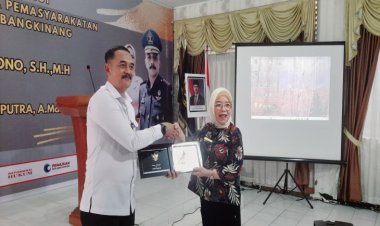 Pj Sekda Kampar Ramlah Hadiri  Pisah Sambut Kalapas Kelas II A Bangkinang