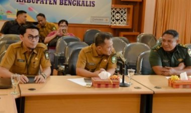 Ikut Rapat Pengendalian Inflasi Bersama Mendagri, Wabup Bengkalis Tegaskan Pemkab Aktif Pantau Produk Halal