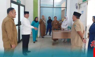 Wabup Rohul Syafarudi Tinjau RSUD Rohul,  Janji Lengkapi Fasilitas Layanan Kesehatan