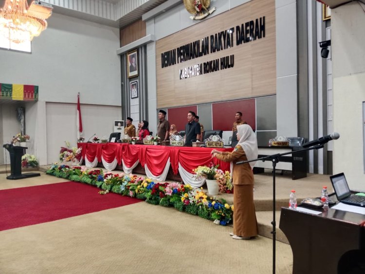 DPRD Rohul Tetapkan Anton dan Syafaruddin Poti Sebagai Bupati dan Wakil Bupati 2025-2030