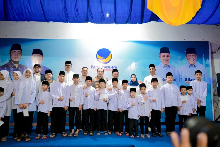 Hadiri Bukber dengan Keluarga Besar DPW Nasdem Riau, Bupati Bengkalis Kasmarni Sinergitas