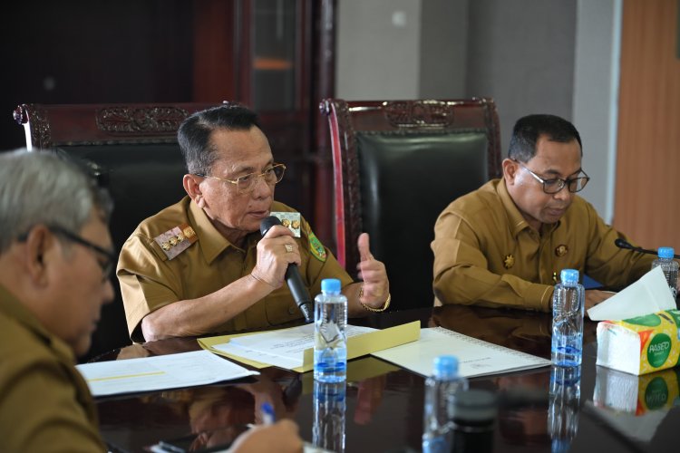 Bupati Rohil Pimpin Raker dengan Seluruh Pimpinan OPD, Bahas KLB Malaria hingga Banjir