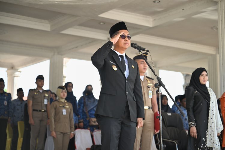 Wabup Rohil Jadi Inspektur Upacara Peringatan Hari Otonomi Daerah XXIX