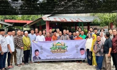 Ketua DPRD Kabupaten Kampar Hadiri Halal Bihalal IKA MKJ