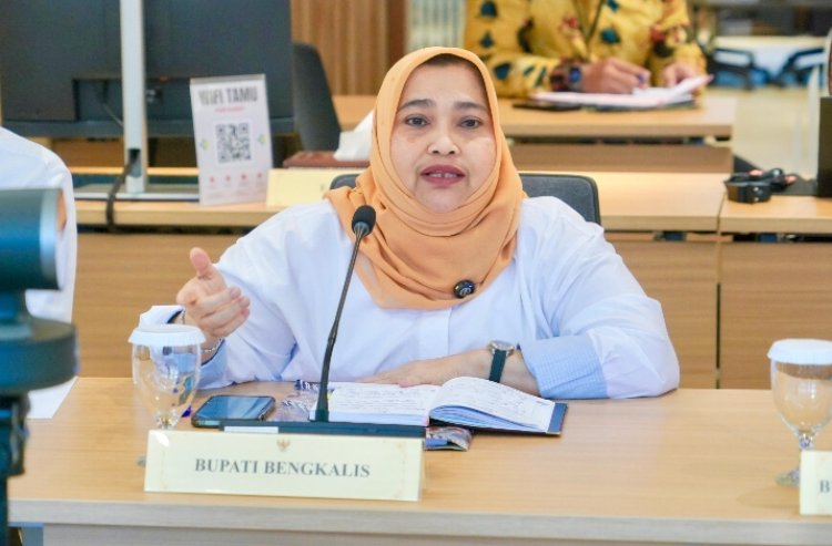 Kasmarni Sampaikan Rencana Pembangunan RSUD Pratama Bukit Batu ke Menteri Kesehatan