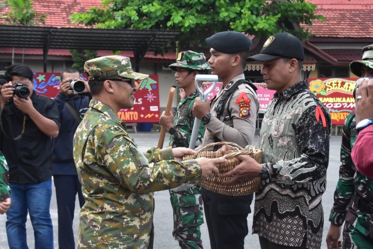 Pembukaan TMMD ke-124, Wabup Bengkalis Akui TMMD Mempererat Kemanunggalan