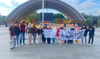 Lingkar Pemuda Pemudi Dumai Gelar Aksi Mimbar Bebas di Taman Bukit Gelanggang